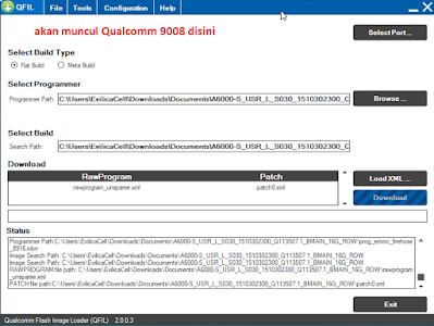 Tutorial Flash Lenovo A6000 Plus QFIL