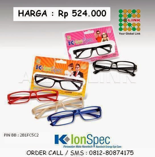 MENGURANGI MINUS MATA DENGAN ION  SPEC  KACAMATA  ION  SPEC 