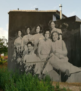 Museo Inacabado de Arte Urbano (MIAU) de Fanzara, provincia de Castellón.