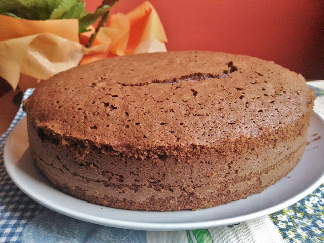 Torta all'acqua al cacao