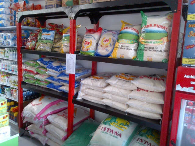 Produksi JV Shelving Rak  Minimarket Rak  Supermarket 