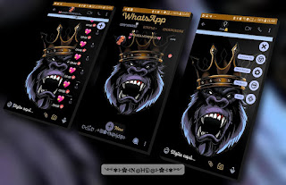 Gorila King Theme For YOWhatsApp & Fouad WhatsApp By NANDA