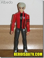 albedo vilão Bonecos Ben 10 Força Alienígena - brinquedos