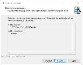 Cara Install Aplikasi Dapodik Versi 2020.a