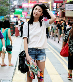 The new generation of fashion bloggers from Hong Kong, 16 year old girl Zoe Suen