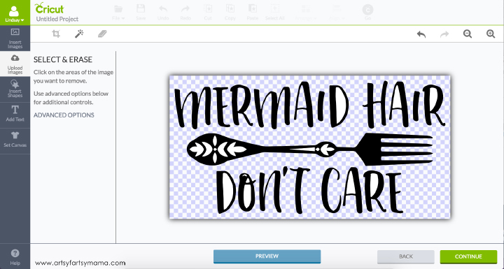 How to Upload Your Own Images in Cricut Design Space for custom shirts and more! #Cricut