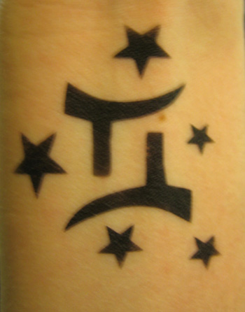 tattoos of gemini. Ideas For Gemini Design Tattoo