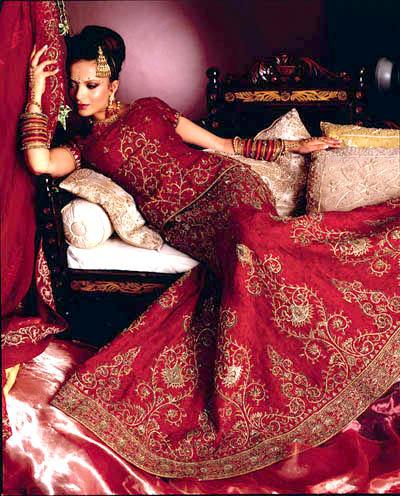 red Indian Bridal Dresses