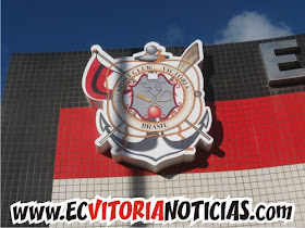 Escudo antido EC Vitória - Barradão