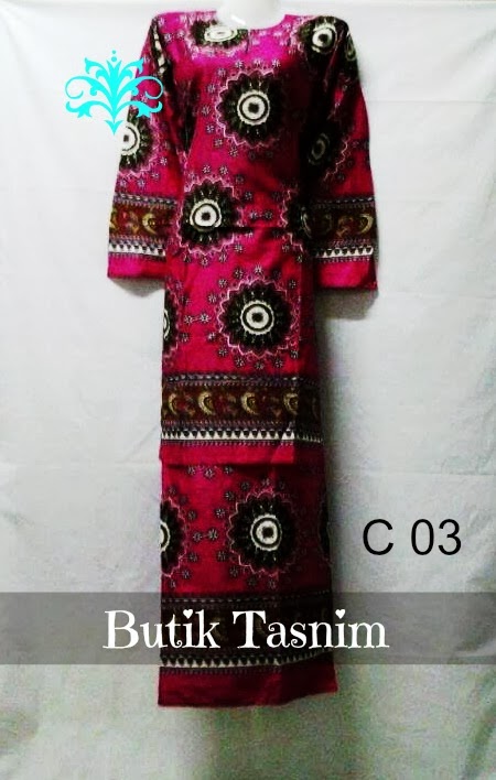 Butik Tasnim Baju  Kurung  Pahang SALE