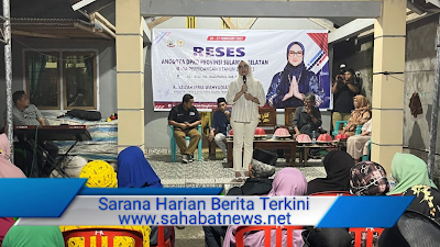 Reses Di Tatae Duampanua, Legislator Sulsel A.Azizah Irma Siap Perjuangkan Usulan Warga 