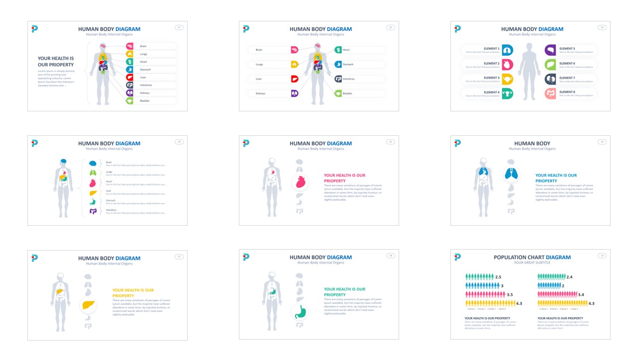 Medical and Healthcare Infographics