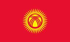 Kırgızistan Bayrak