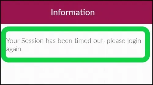 Fix Your Session Has Been Timed Out, Please Login Again Problem Solved in Axis Mobile App