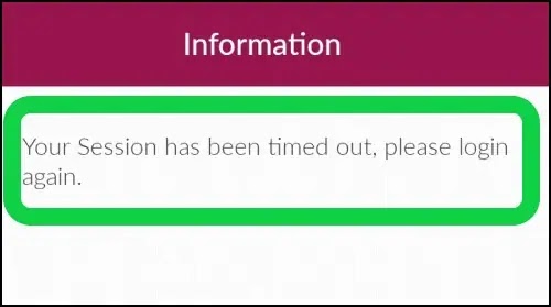 Fix Your Session Has Been Timed Out, Please Login Again Problem Solved in Axis Mobile App