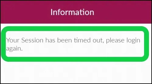 Fix Your Session Has Been Timed Out, Please Login Again Problem Solved in Axis Mobile App