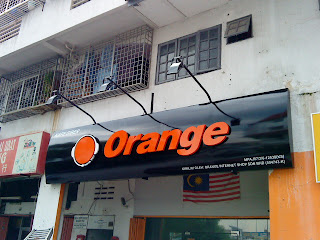 Taman Kosas Orange Sign by songlim