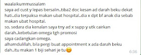 Testimoni Omega Guard Shaklee