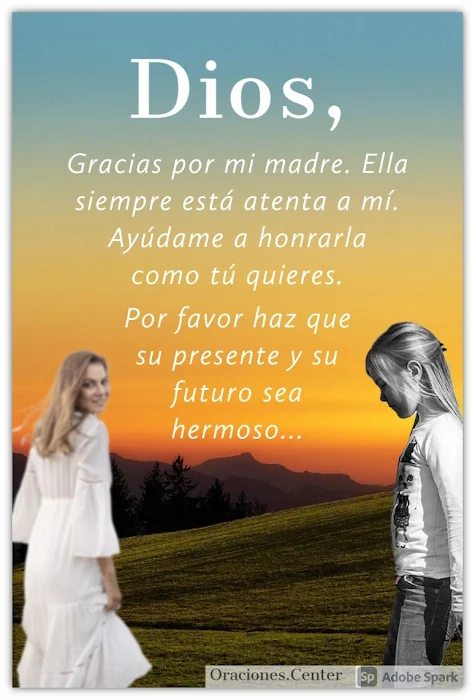 Oración por las Madres - Gracias Dios por cada una de ellas