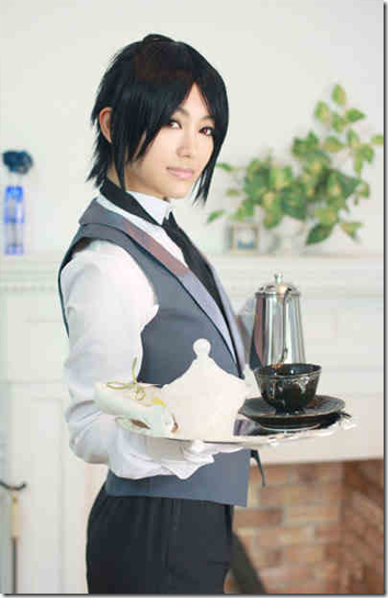 kuroshitsuji cosplay - sebastian michaelis 8