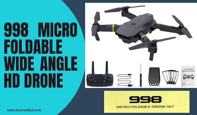 998 Micro Foldable Wide Angle HD Drone