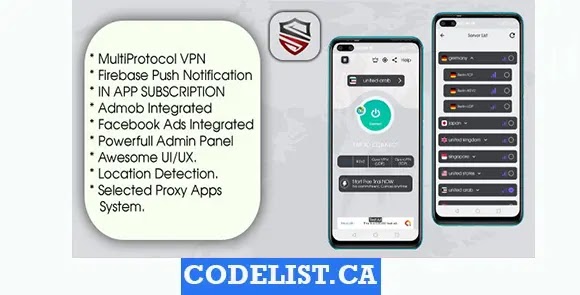 One VPN - With Admin Panel And Multi Protocol VPN App free Download