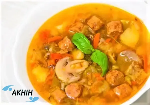 Modus Operandi Of Mushroom Soup And Sausage