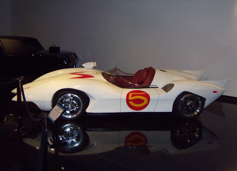 Speed Racer's Mach 5 car Petersen Automotive Museum