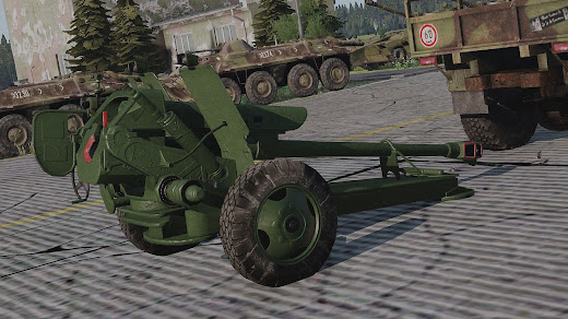 Arma3用のD-30の見た目を変えた2A17M Retexture MOD