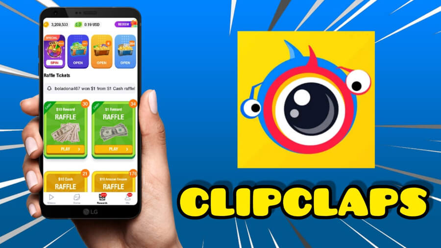 Clipclaps - Ứng dụng kiếm tiền online trên điện thoại - Hình 1