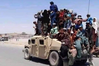 Humvees Given to the Taliban