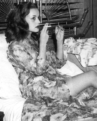 Smoking in Bed Jeanne Moreau