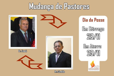 Assembleia de Deus receberá novo Pastor