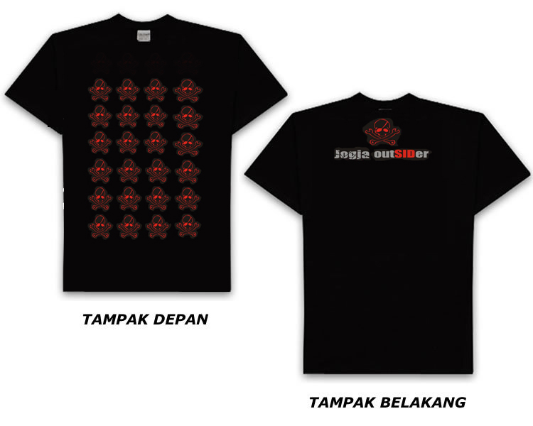 Contoh koleksi gambar desain kaos atau T- Shirt yang gaul 