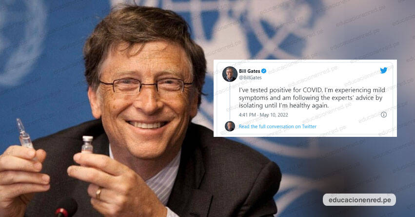 BILL GATES: Magnate da positivo por covid-19