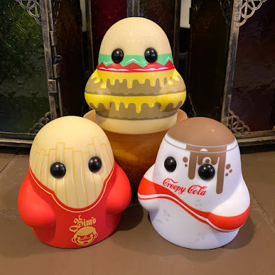 Tiny Ghost Fast Food Edition 3” Vinyl Figure Set by Reis O’Brien x Bimtoy x Bottleneck Gallery