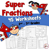 Fraction Worksheets