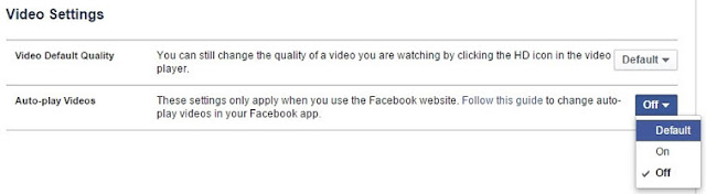 stop facebook autoplay video | Future Digit The view of computing