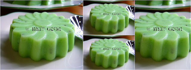 Resepi Puding Buah Kiwi by Mat Gebu