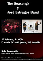 Concierto de The Seasongs y José Estragos Band en Fotomatón Bar