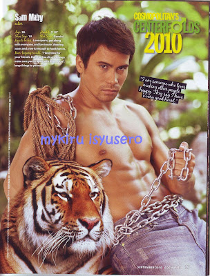 Sam Milby Cosmo Centerfold Bachelors 2010