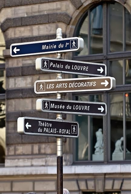 FRIDAY'S FFFFOUND: PARIS ROAD SIGNS