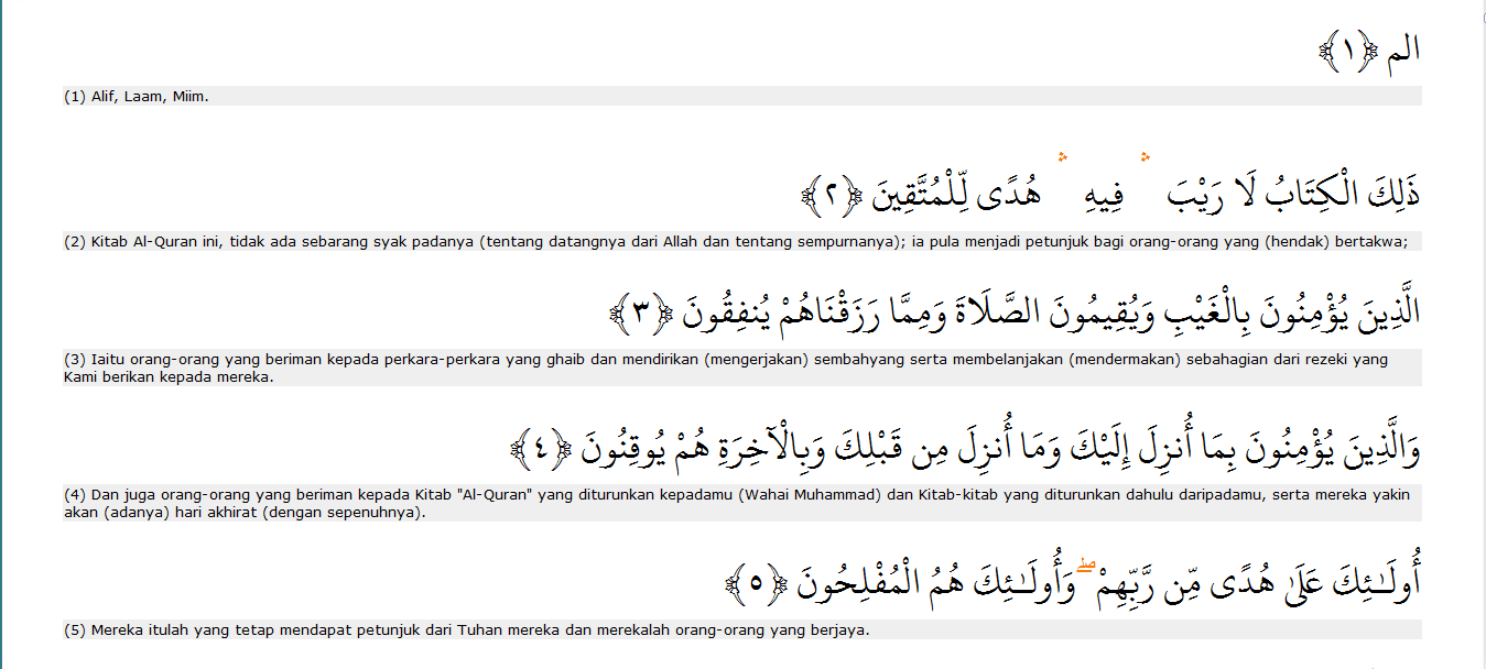 Contoh ayat Ruqyah - Permata Ilmu Islam