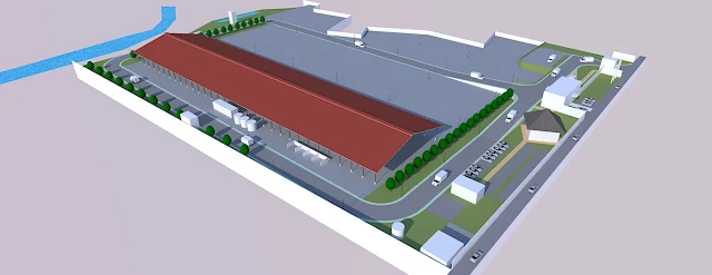 industrial park site plan