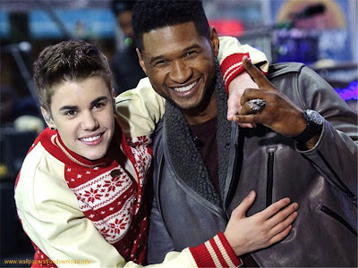 Justin Bieber Usher Wallpaper