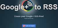 Google+ to RSS