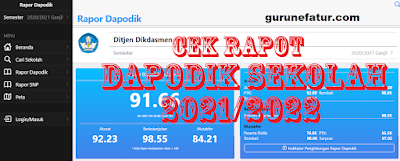 Terbaru! 2 Alternatif Cara Lihat Nilai Rapor Dapodik 2021/2022 Secara Online