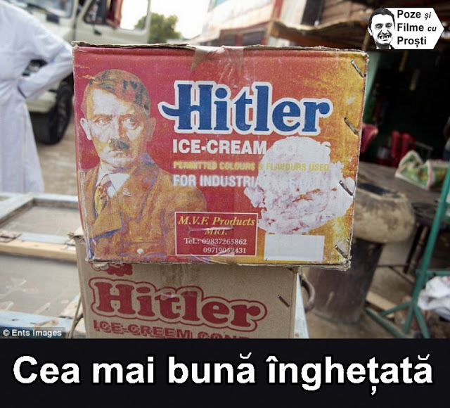 Înghețata Hitler e cea mai bună