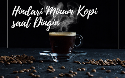 bahaya minum kopi saat dingin