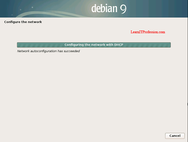 installation of debian 9 with lvm